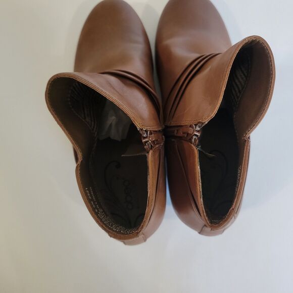 Abeo Maya Ankle Boots Loafers Brown Sz 8.5N - Picture 8 of 11